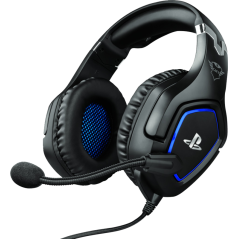 Discover the Trust GXT 488 Forze PS4 Headset - Ultimate Wired Gaming Experience in Sleek Black!